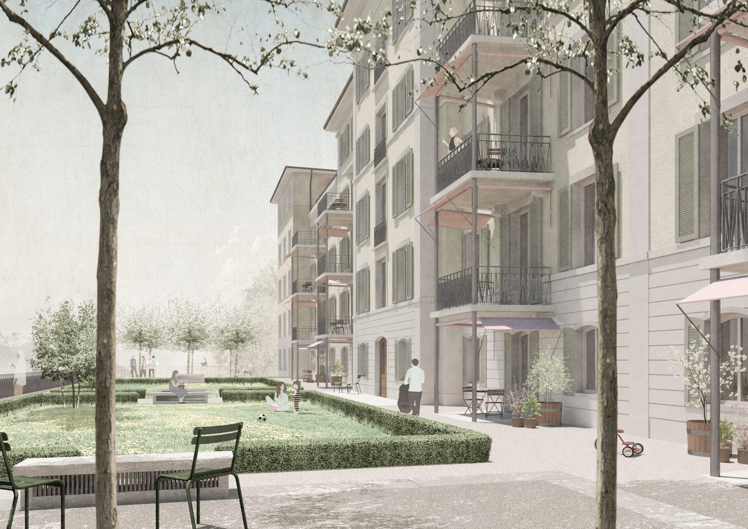 Um-/ Neubau Institut Menzingen