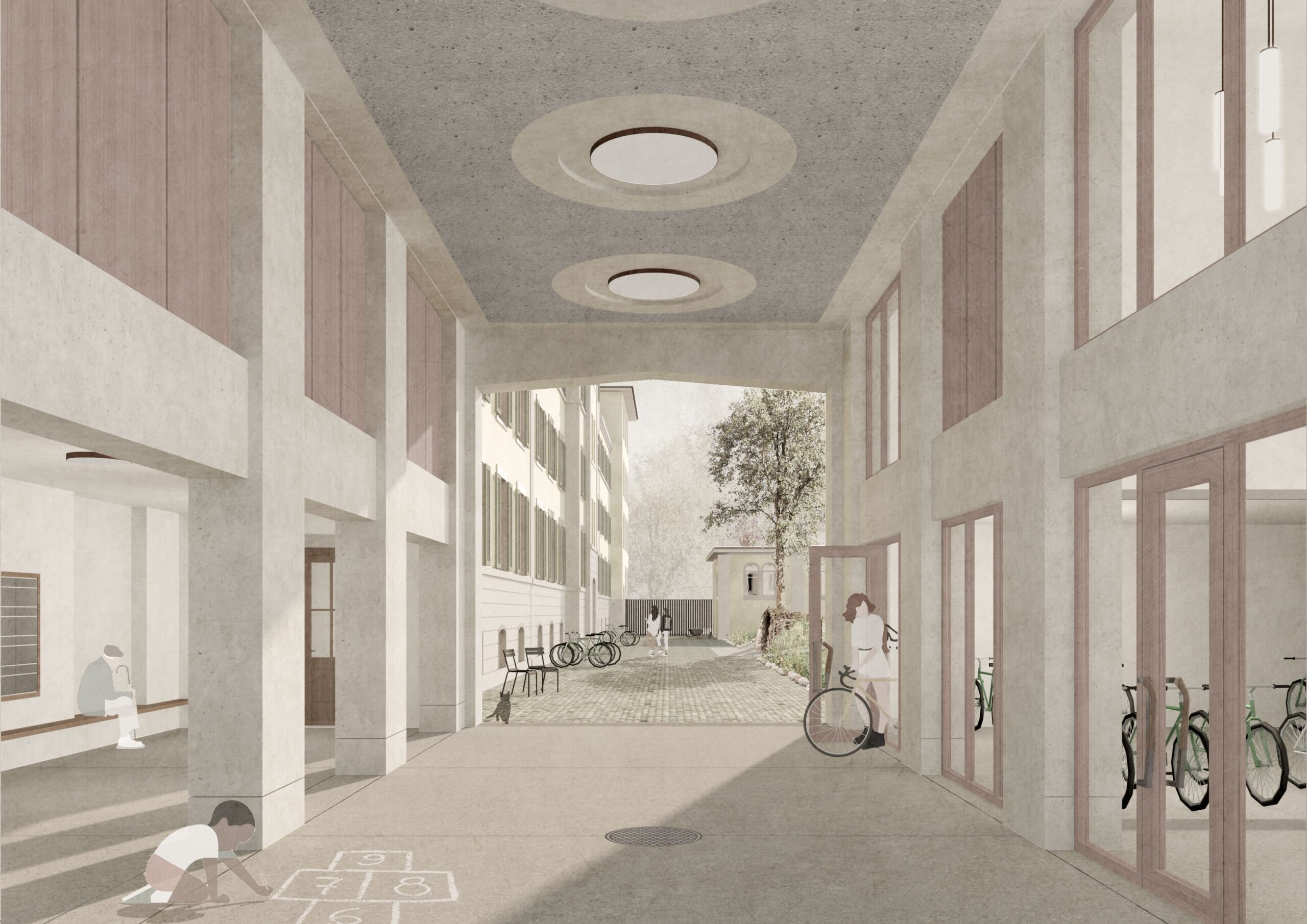 Um-/ Neubau Institut Menzingen
